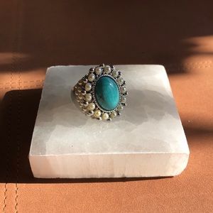 Turquoise Silver Ring